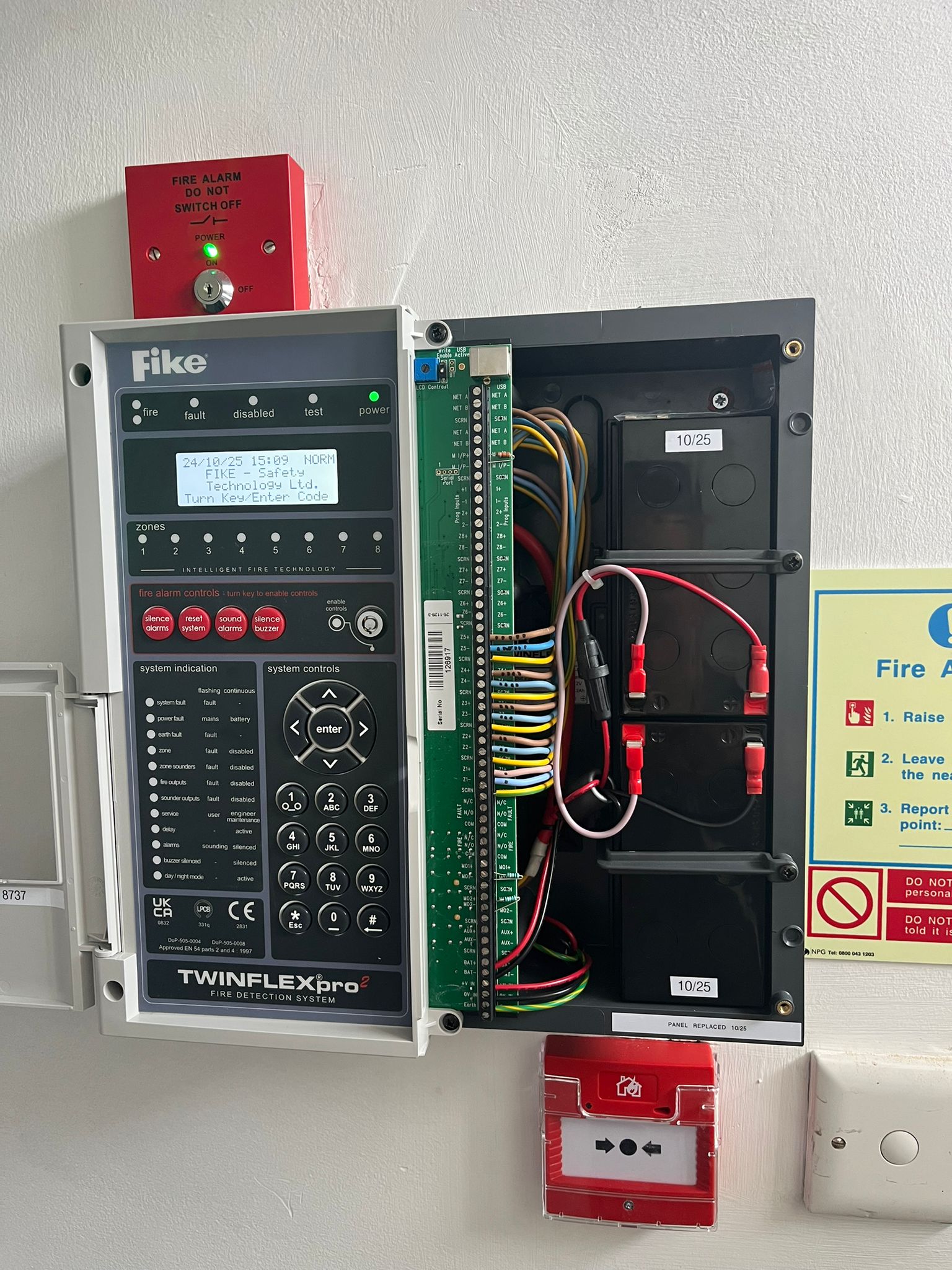 wireless ems fire alarm system